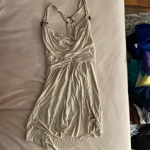 Blush flowy draped front tank top, size s, perfect condition